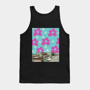 Flowered Suburbia Tank Top